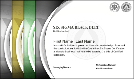 Black Belt Certification