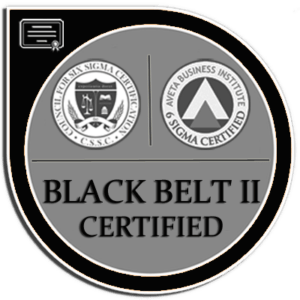 Black Belt Level II Badge Image